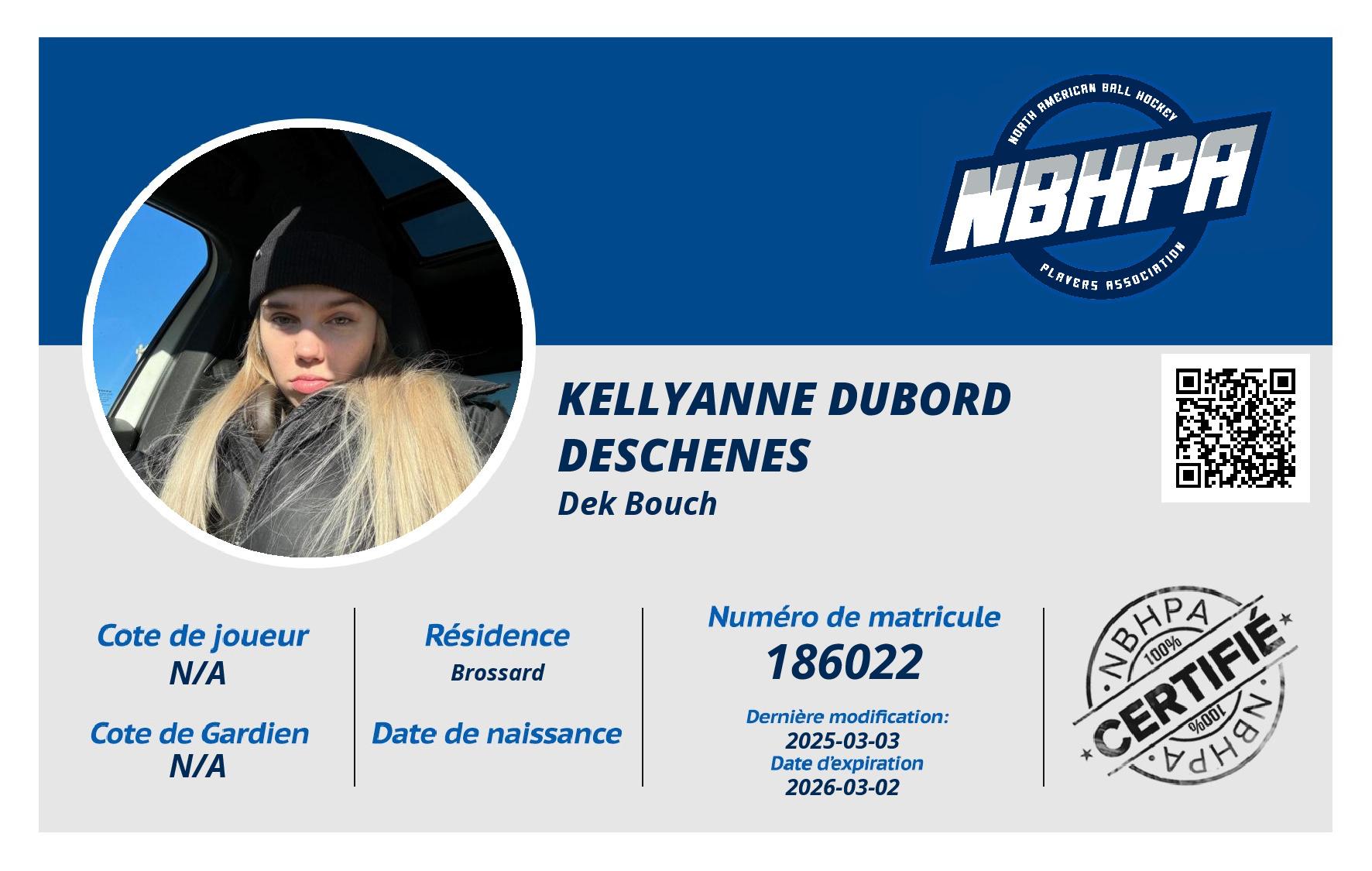 Kellyanne Dubord Deschenes