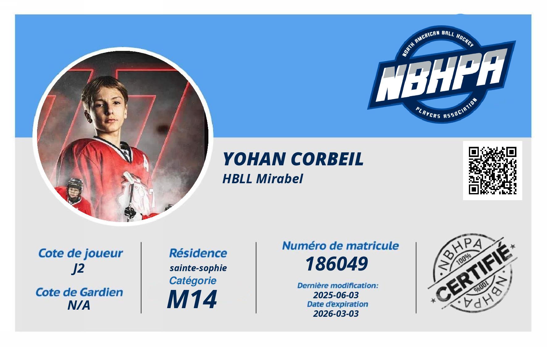 Yohan Corbeil