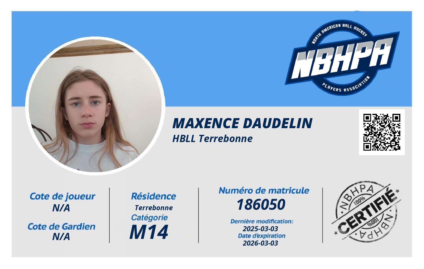 Maxence Daudelin
