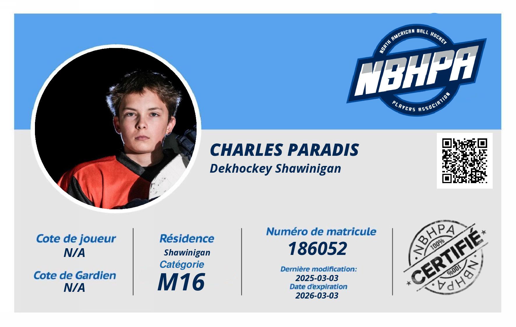 Charles Paradis
