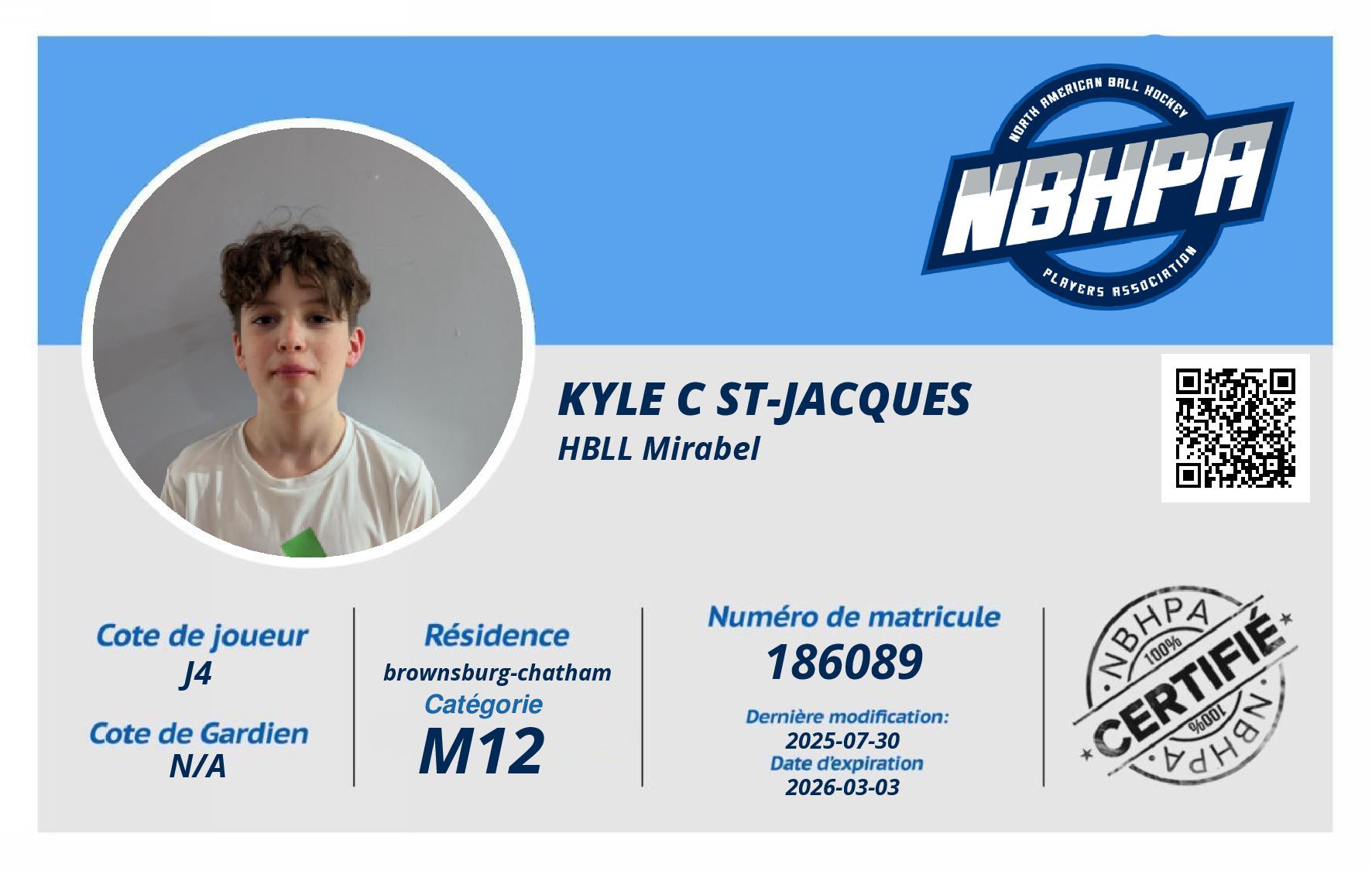 Kyle C St-Jacques