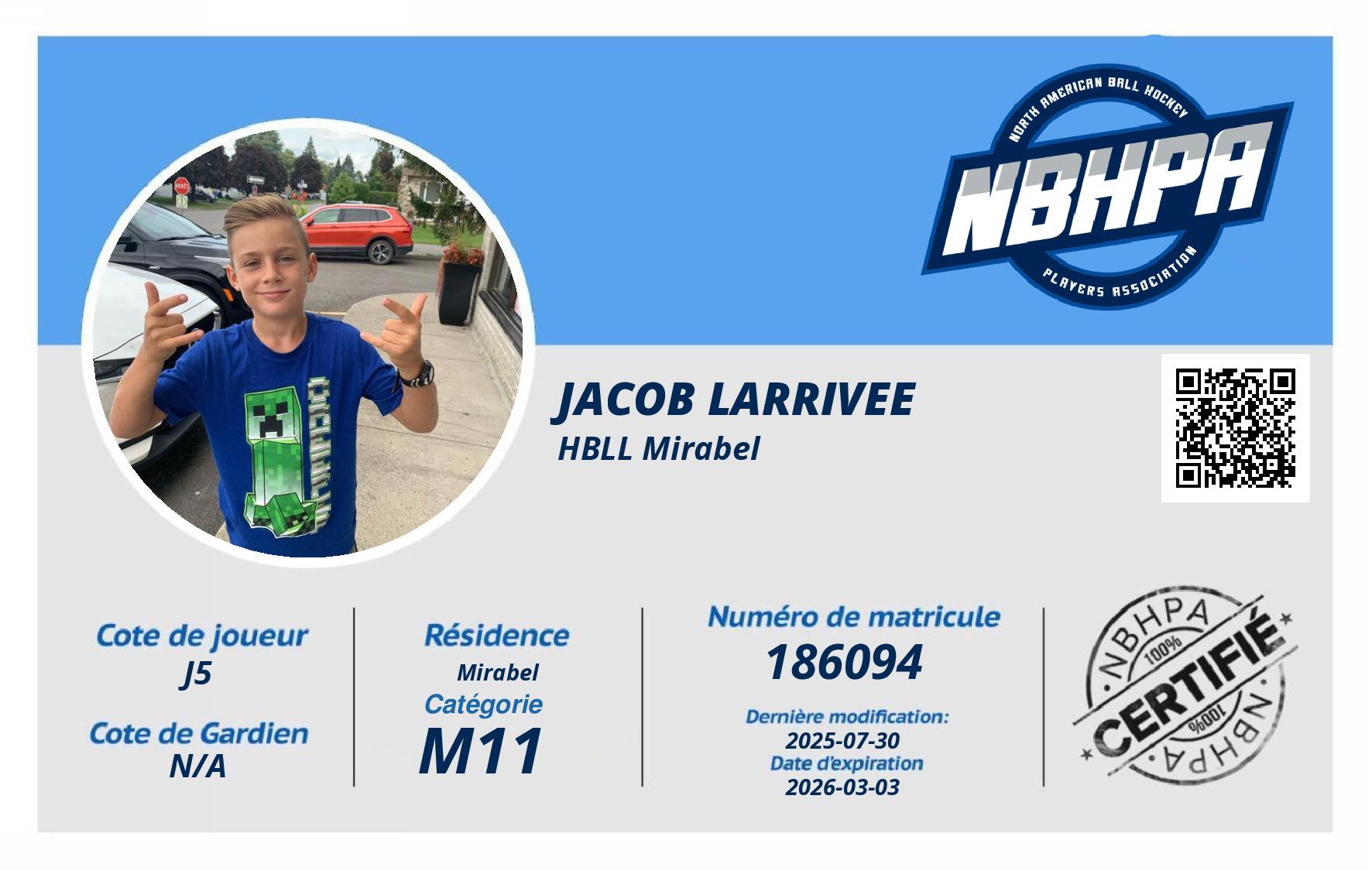 Jacob Larrivee