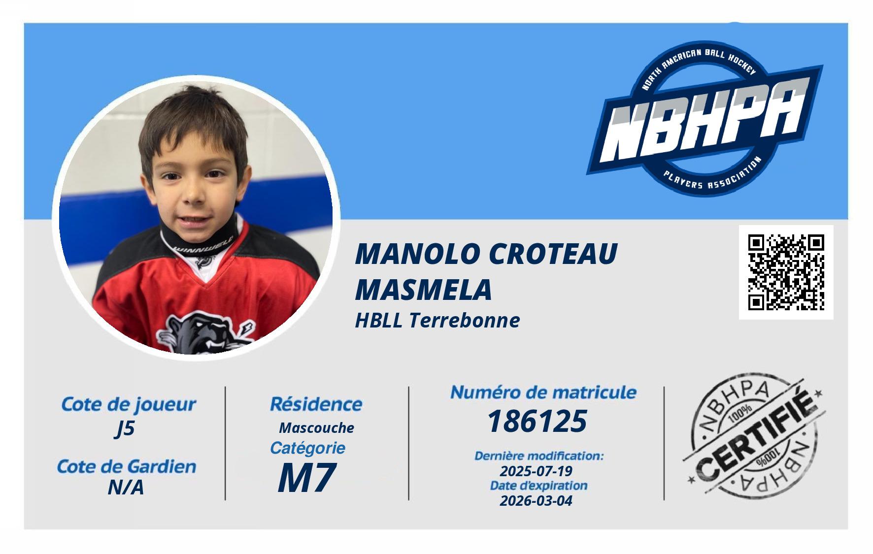 Manolo Croteau Masmela