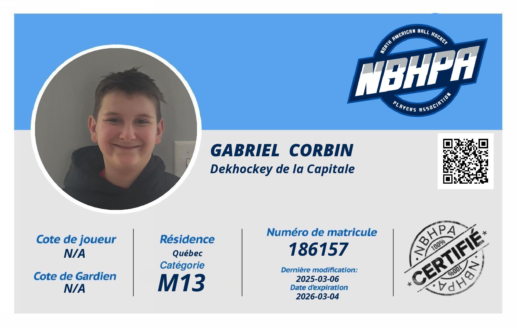 Gabriel  Corbin
