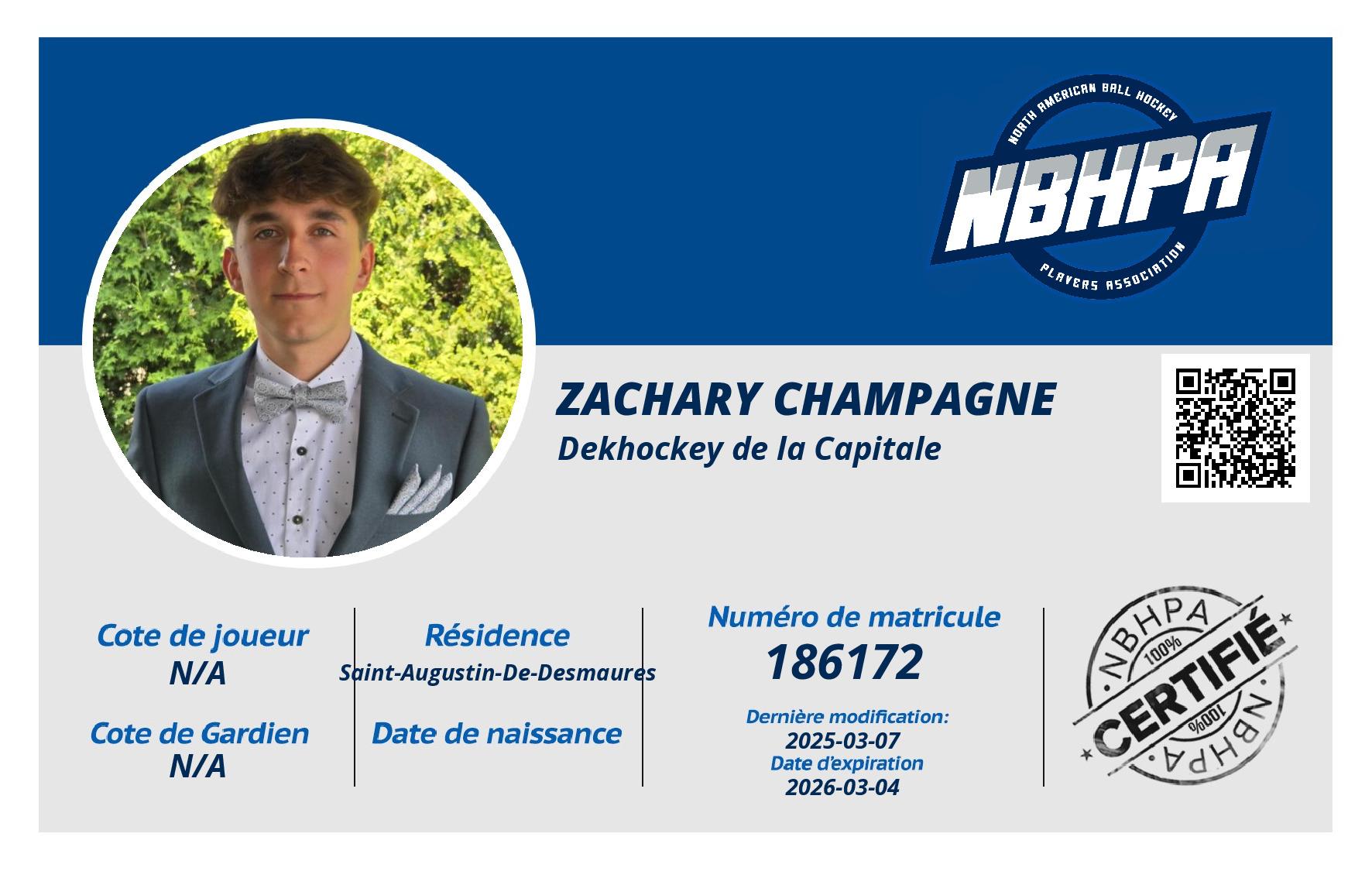 Zachary Champagne