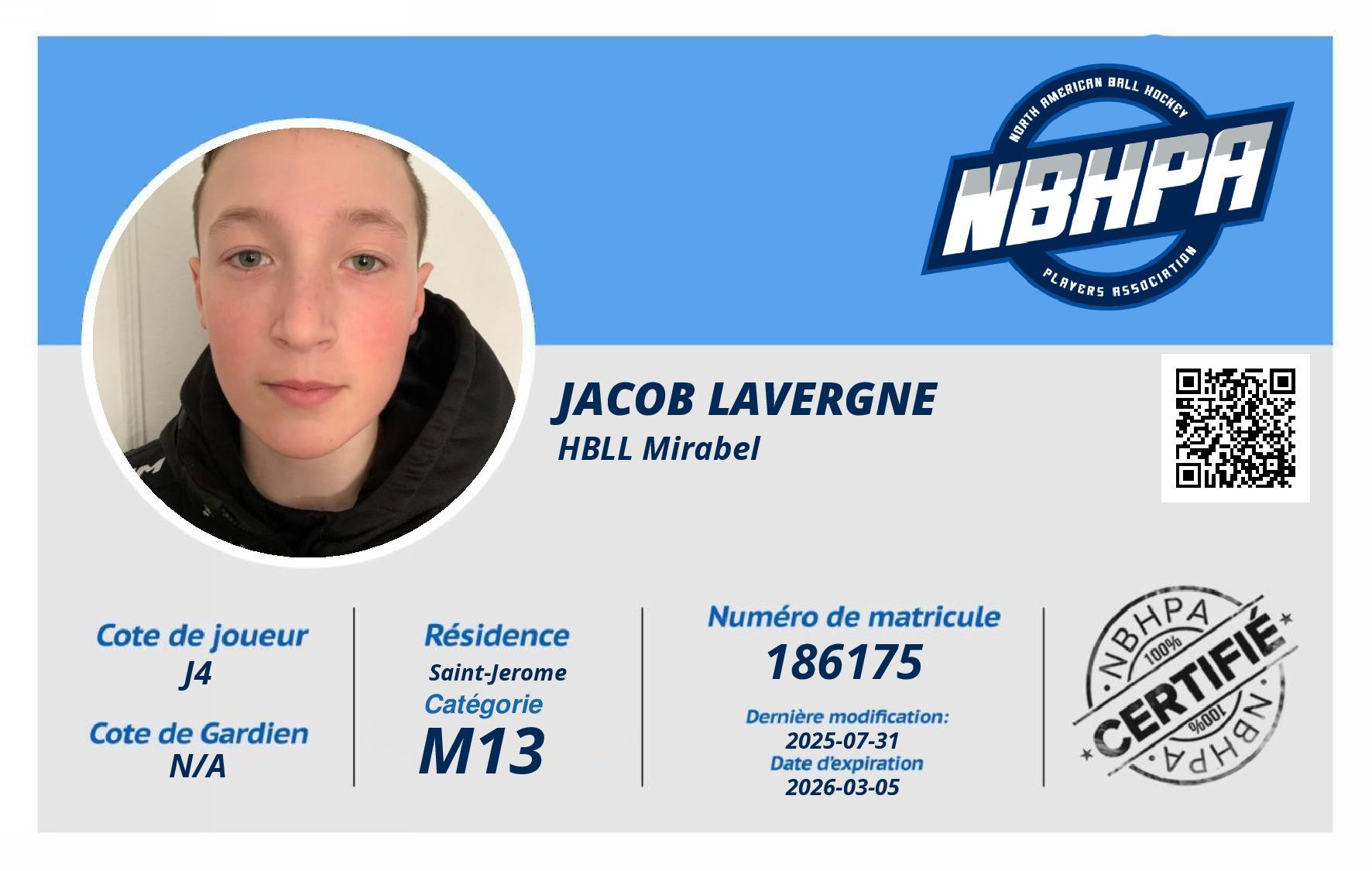 Jacob Lavergne