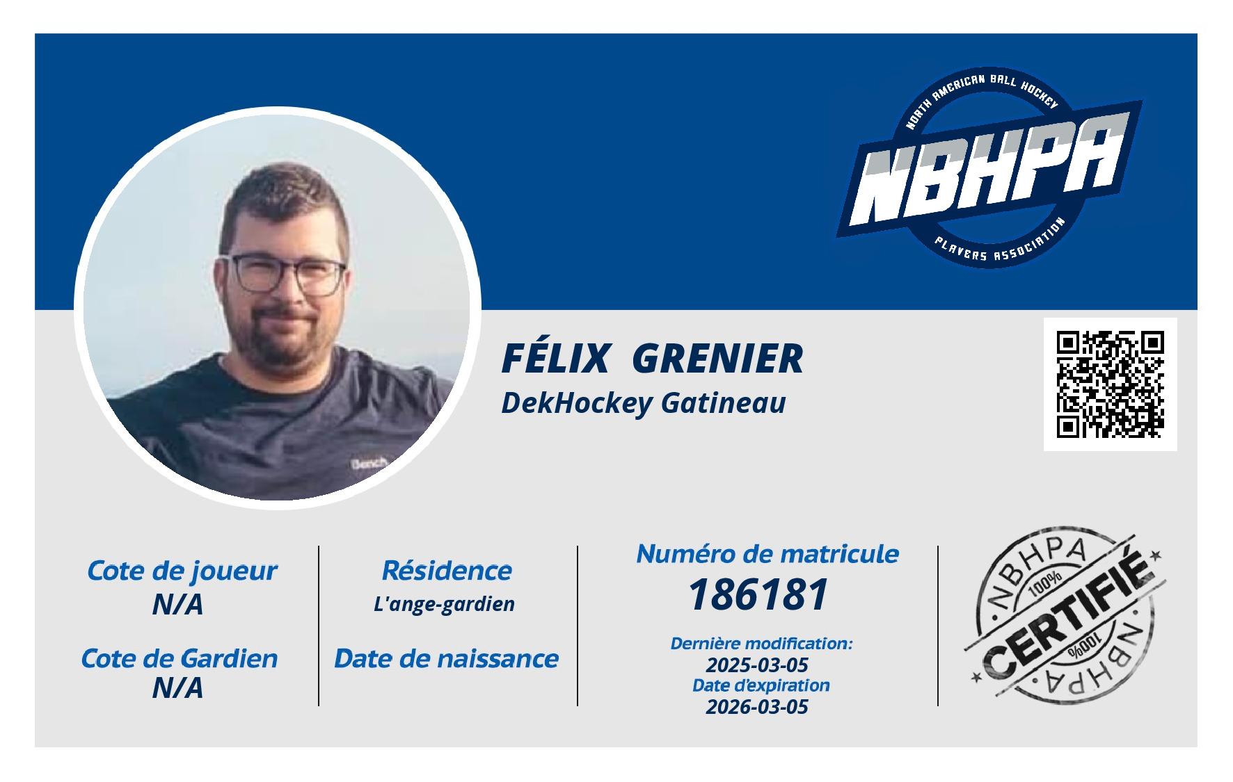 Félix  Grenier