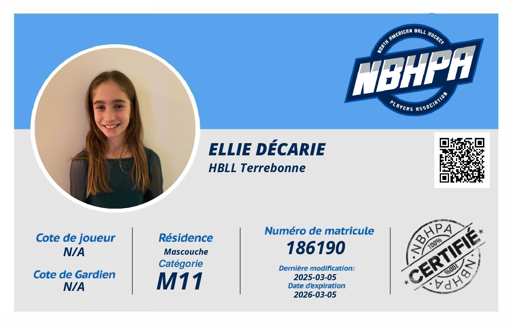 Ellie Décarie 