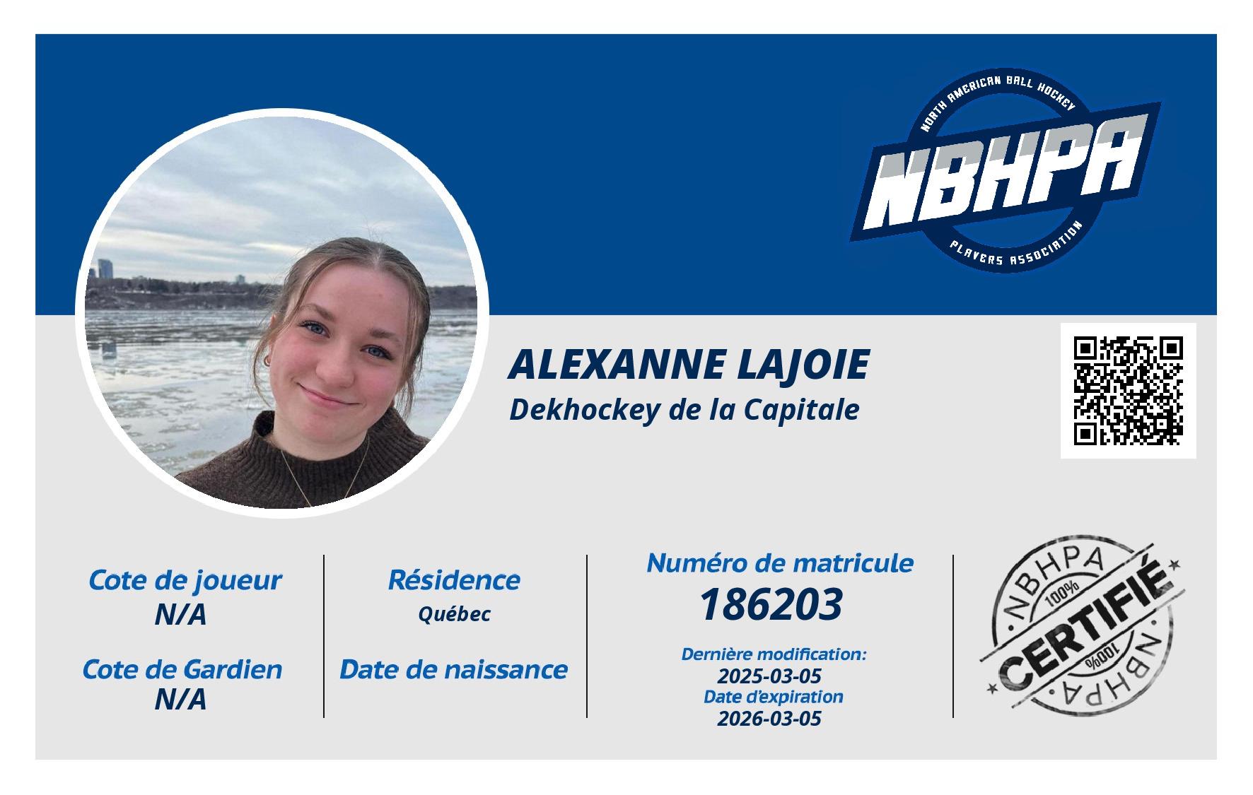 Alexanne Lajoie