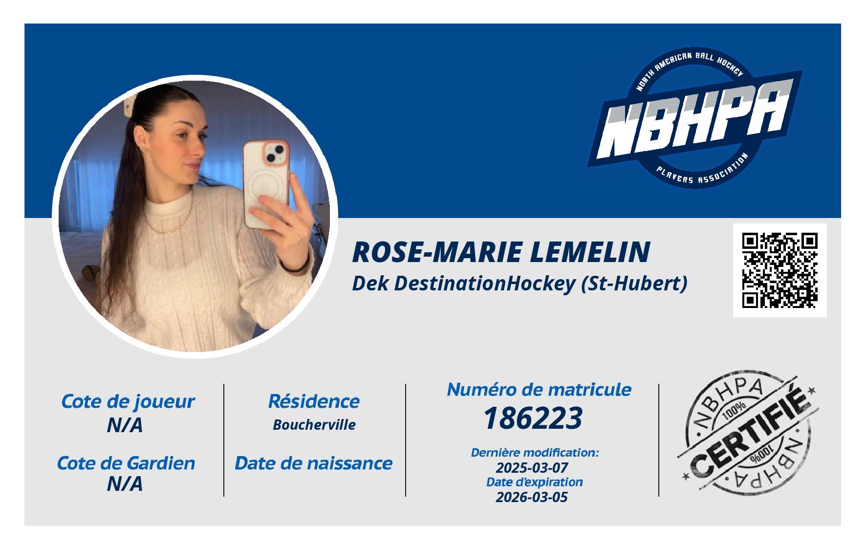 Rose-Marie Lemelin