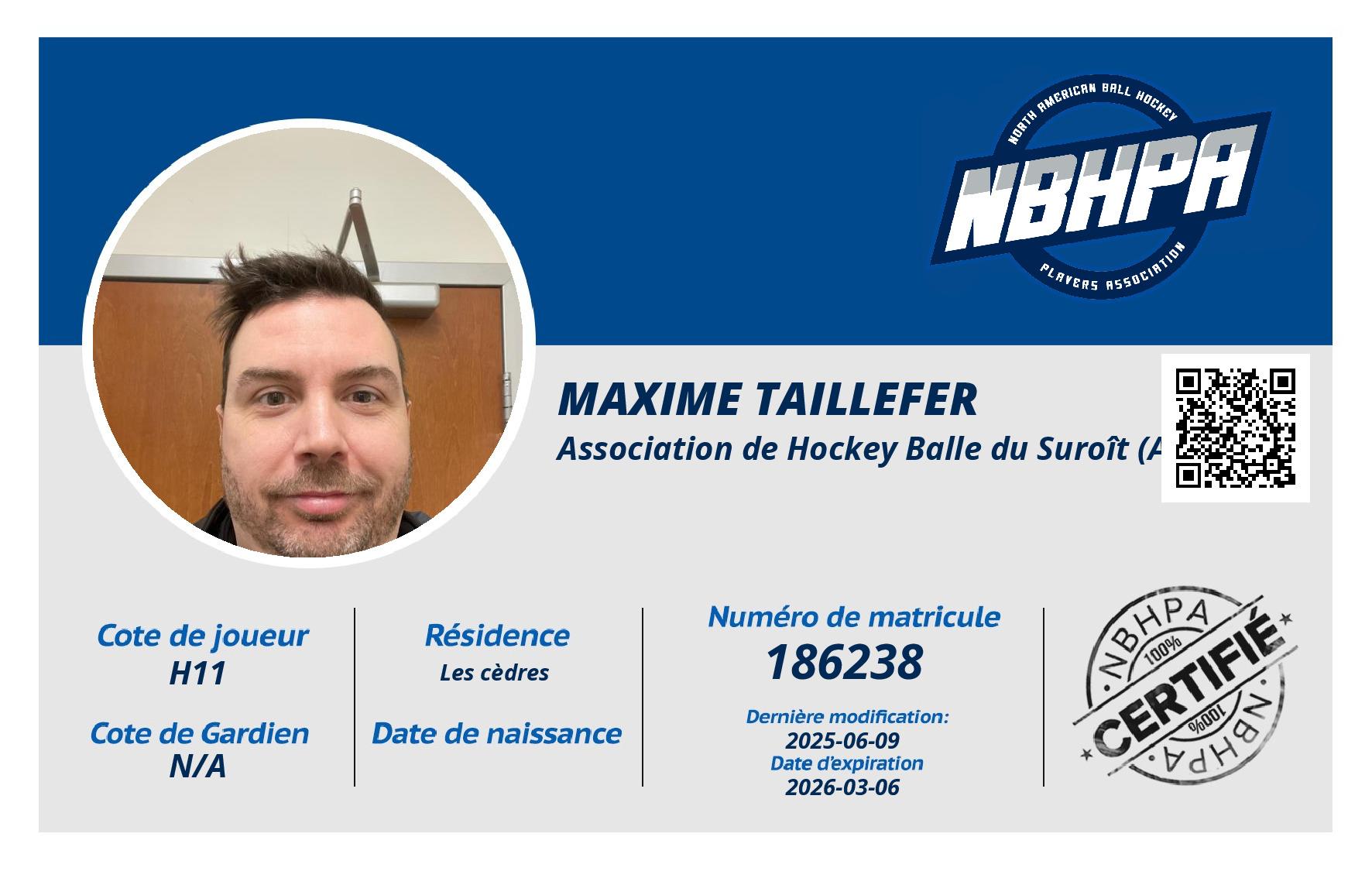 Maxime Taillefer