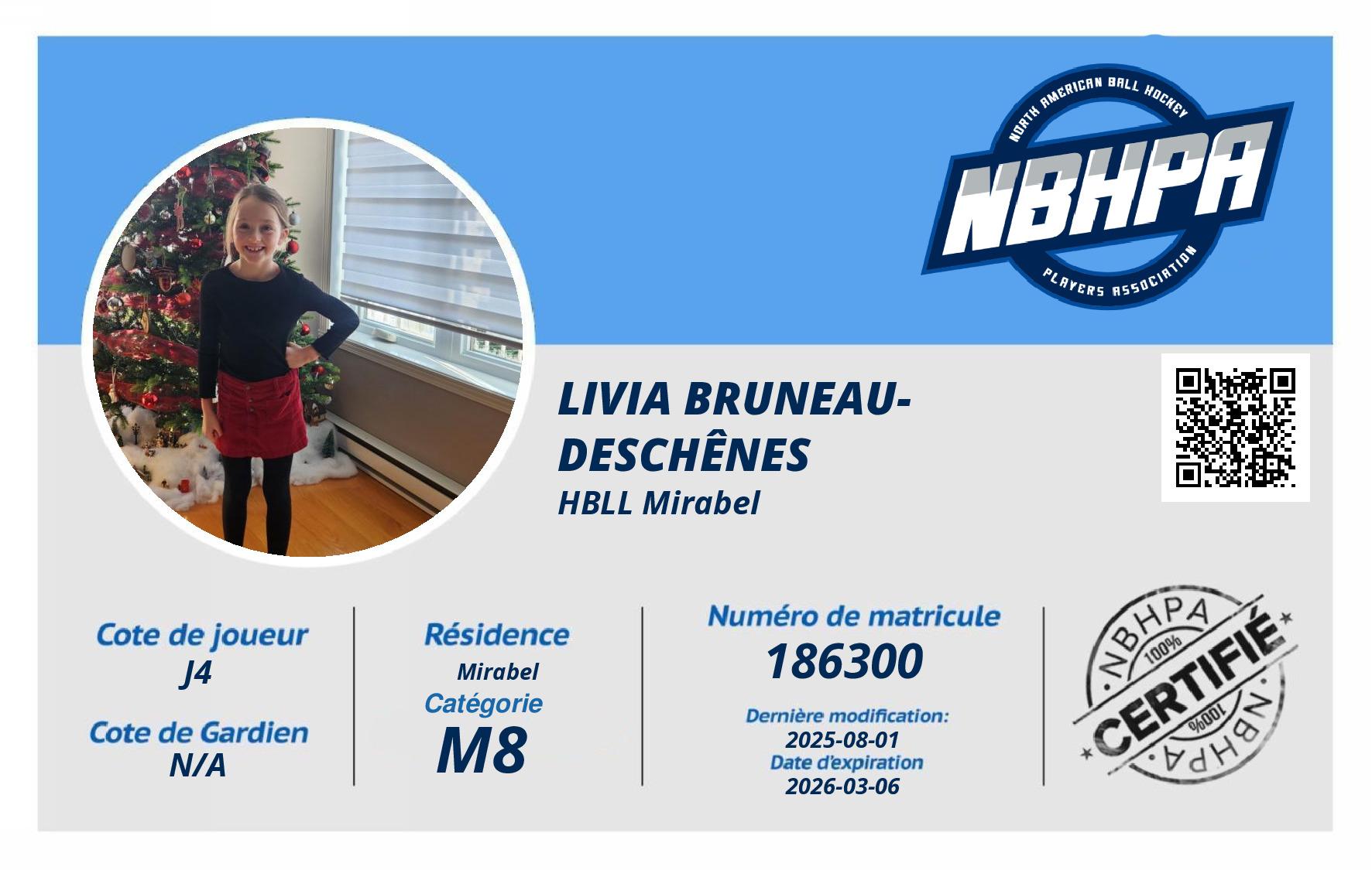 Livia Bruneau-Deschênes 