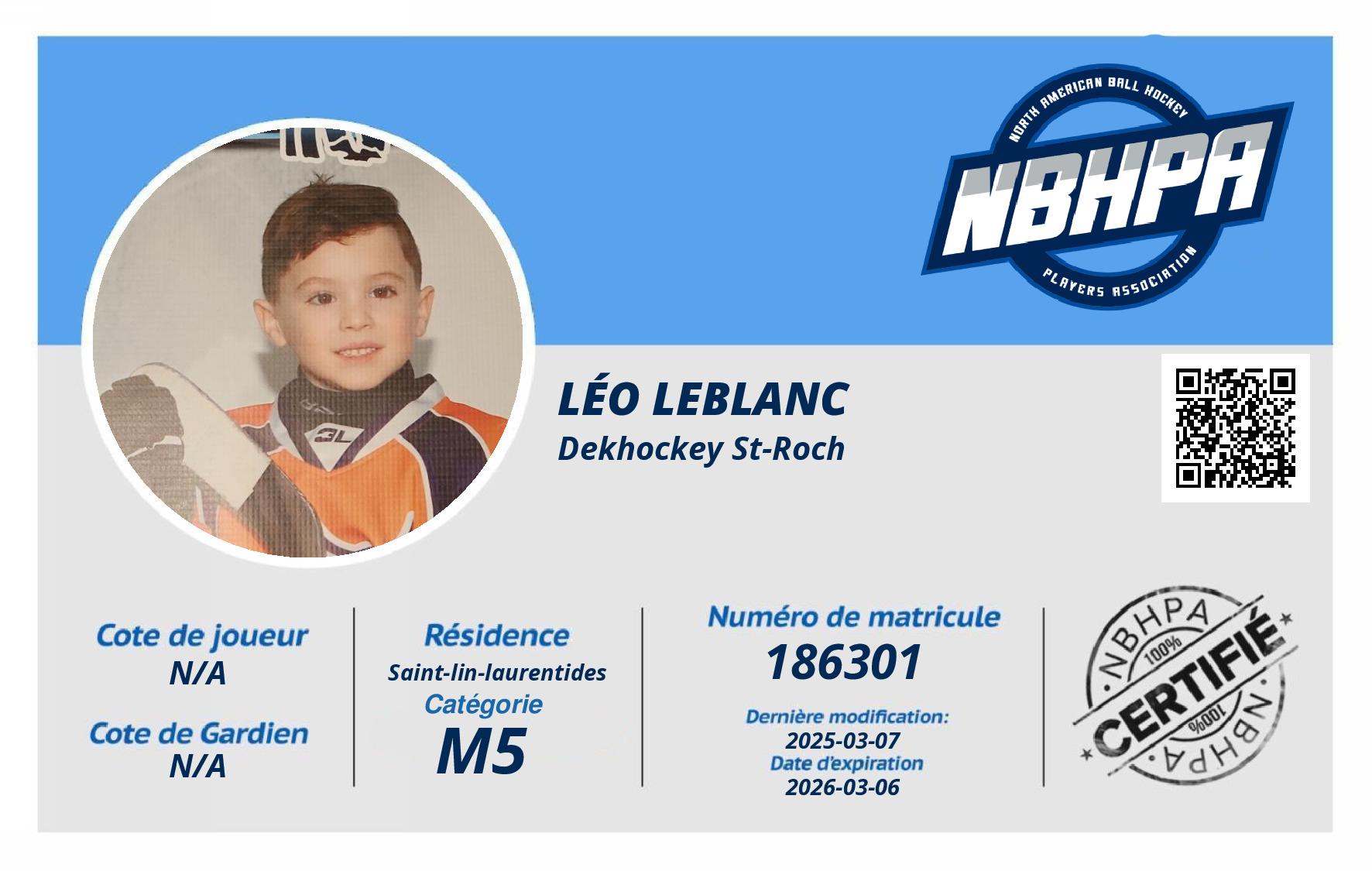 Léo Leblanc 