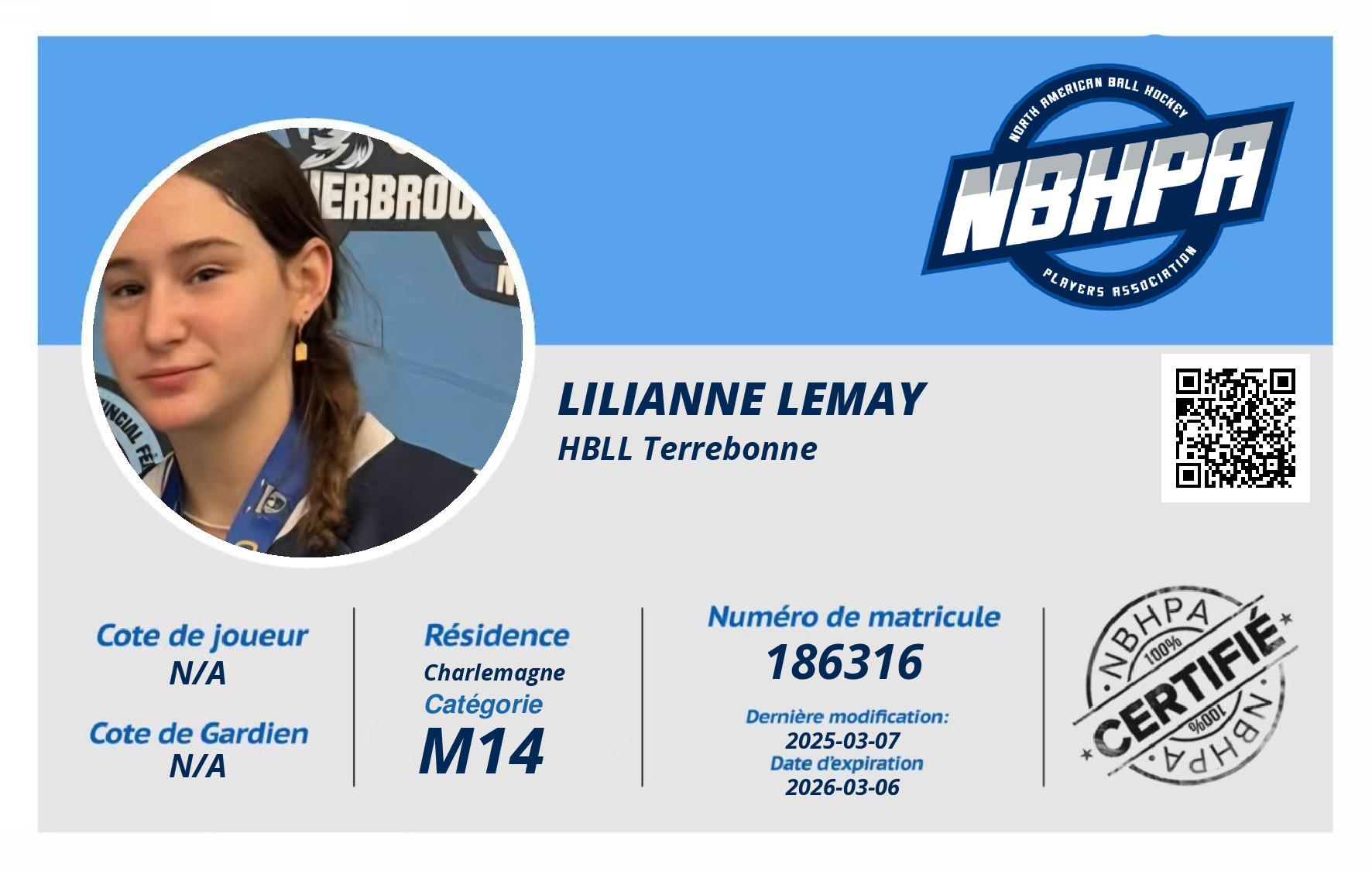 Lilianne Lemay 