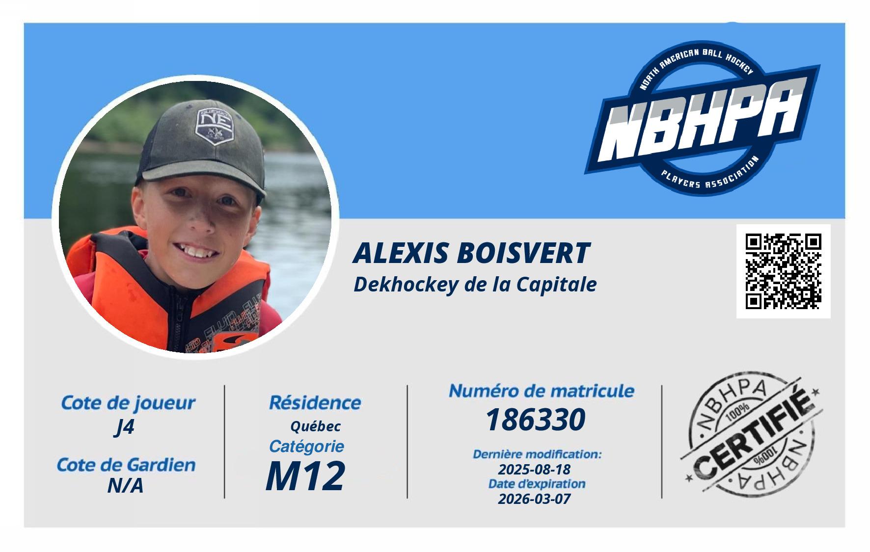 Alexis Boisvert