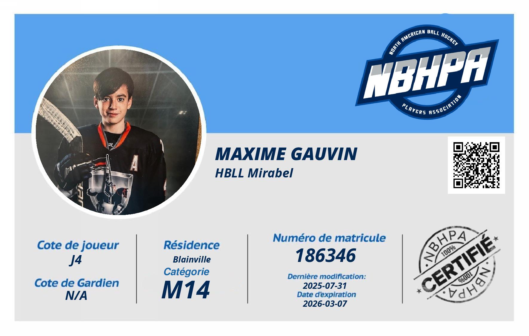 Maxime Gauvin