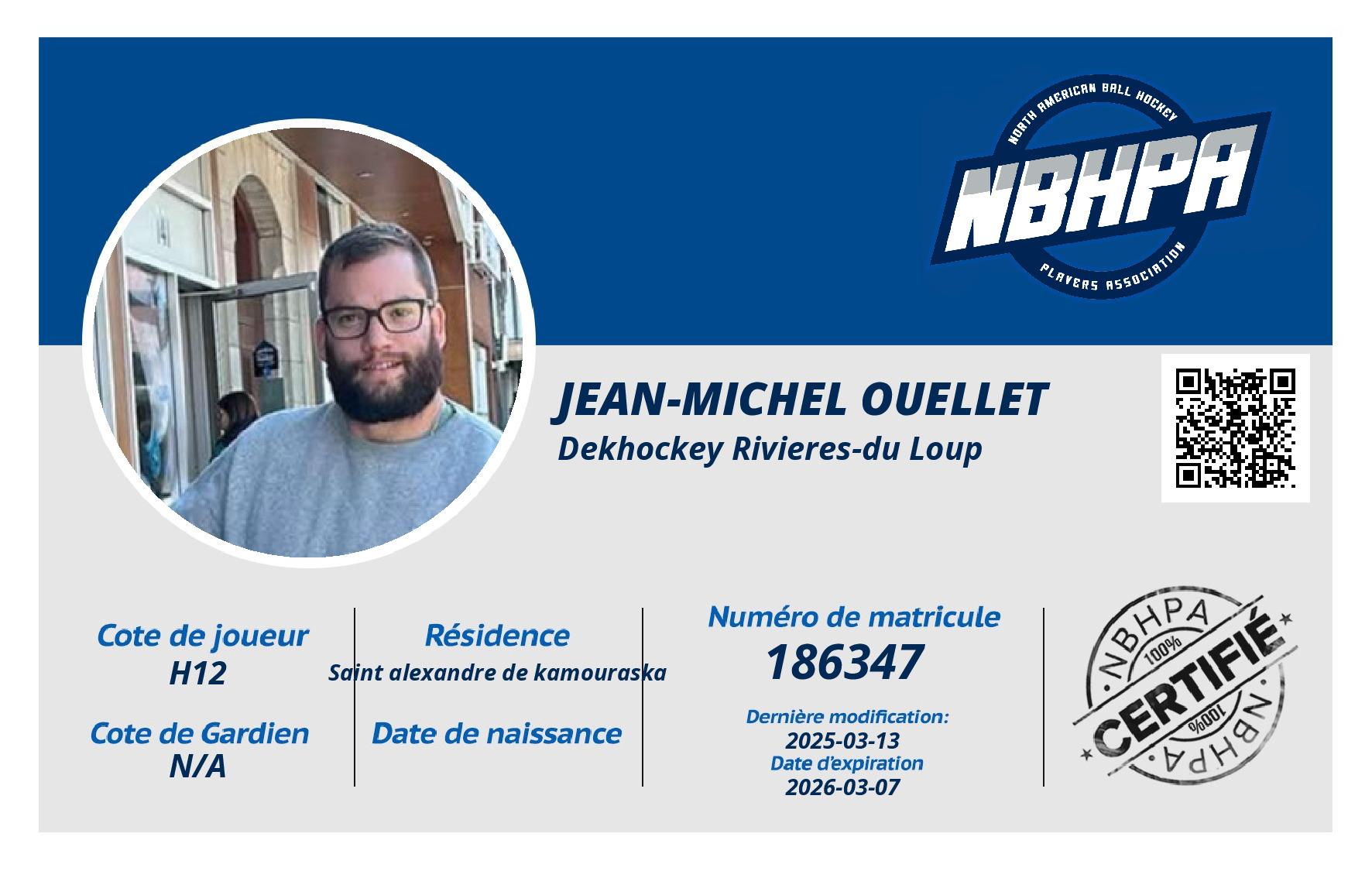 Jean-Michel Ouellet