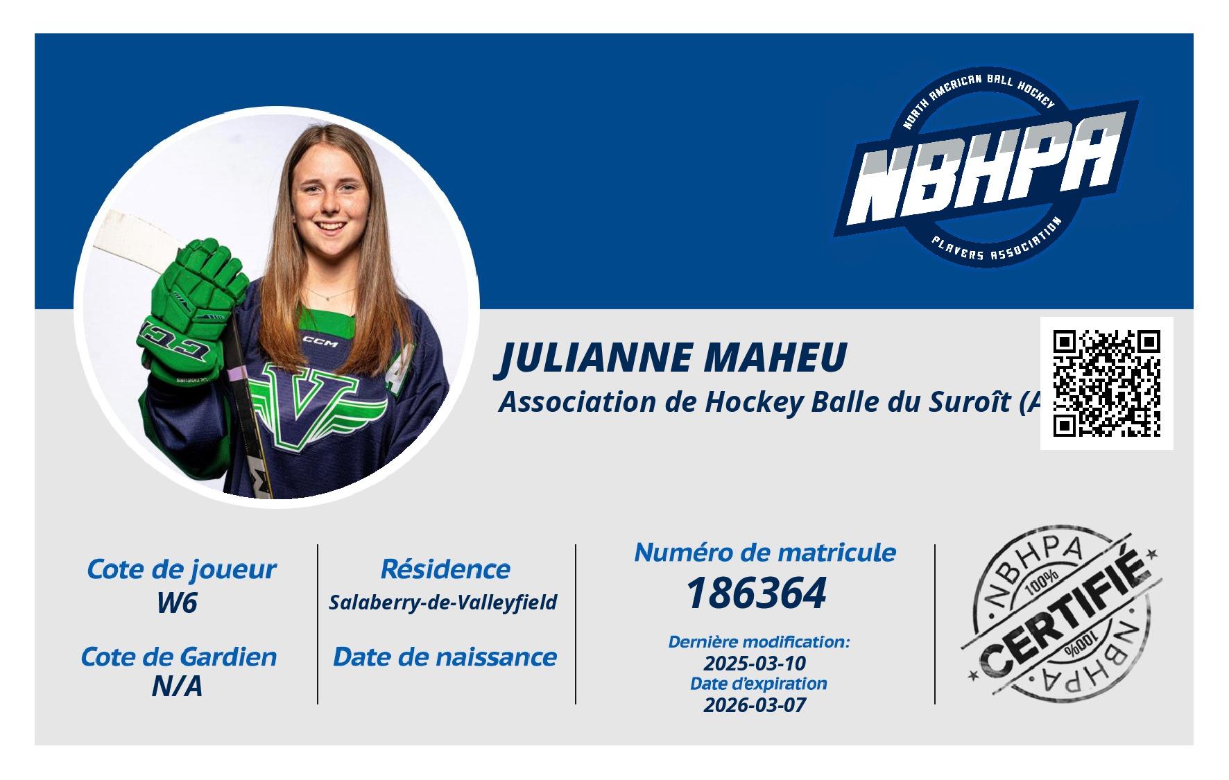 Julianne Maheu