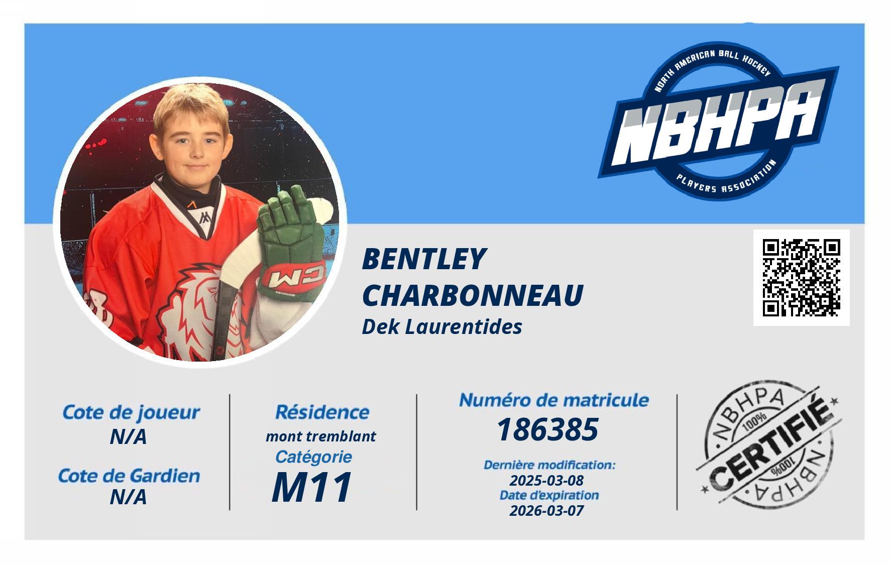 Bentley Charbonneau