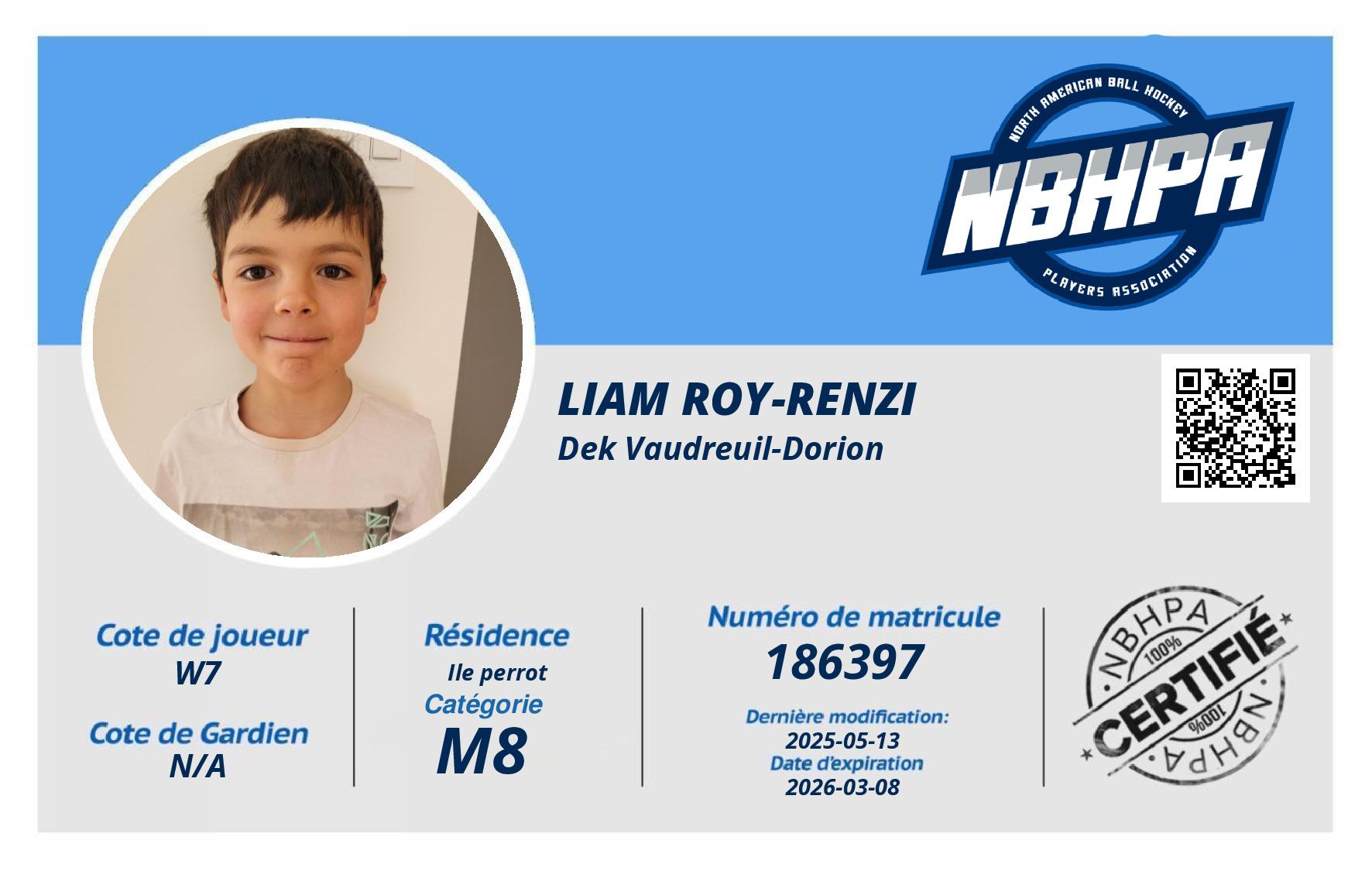 Liam Roy-Renzi 