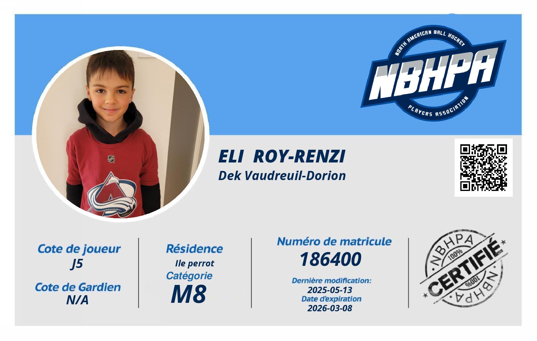 Eli  Roy-Renzi 