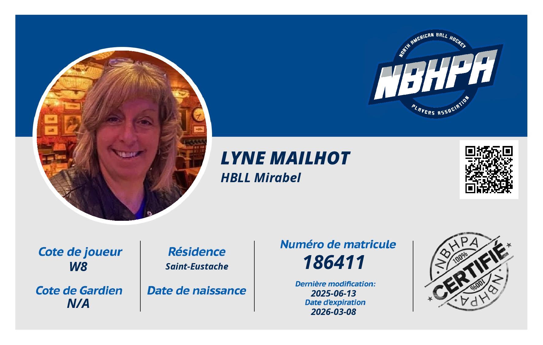 Lyne Mailhot