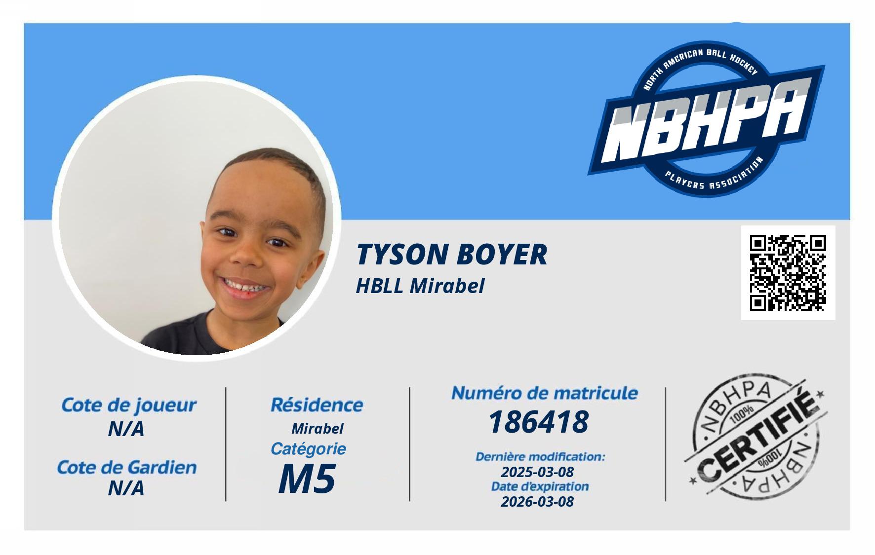 Tyson Boyer