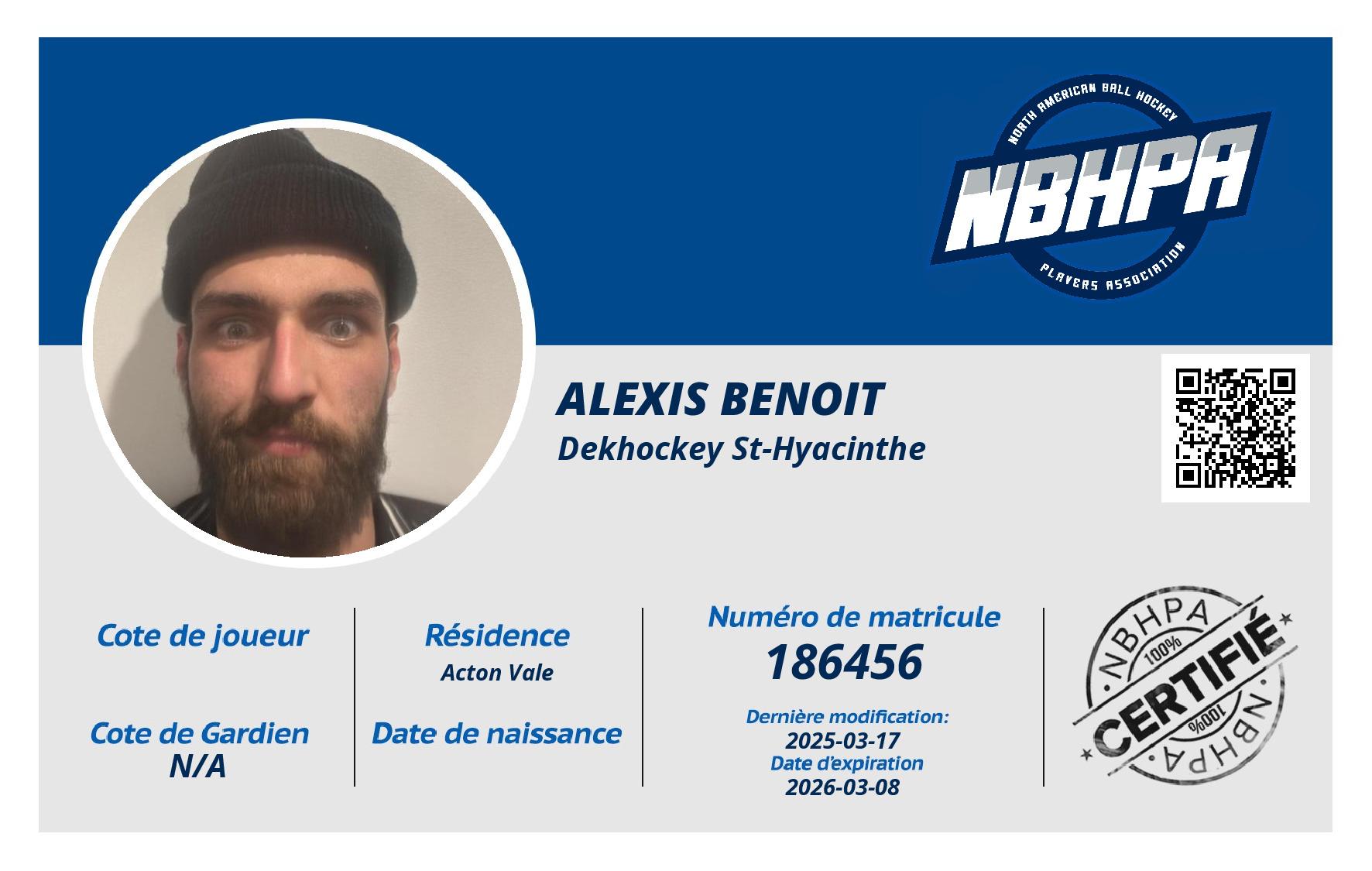 Alexis Benoit