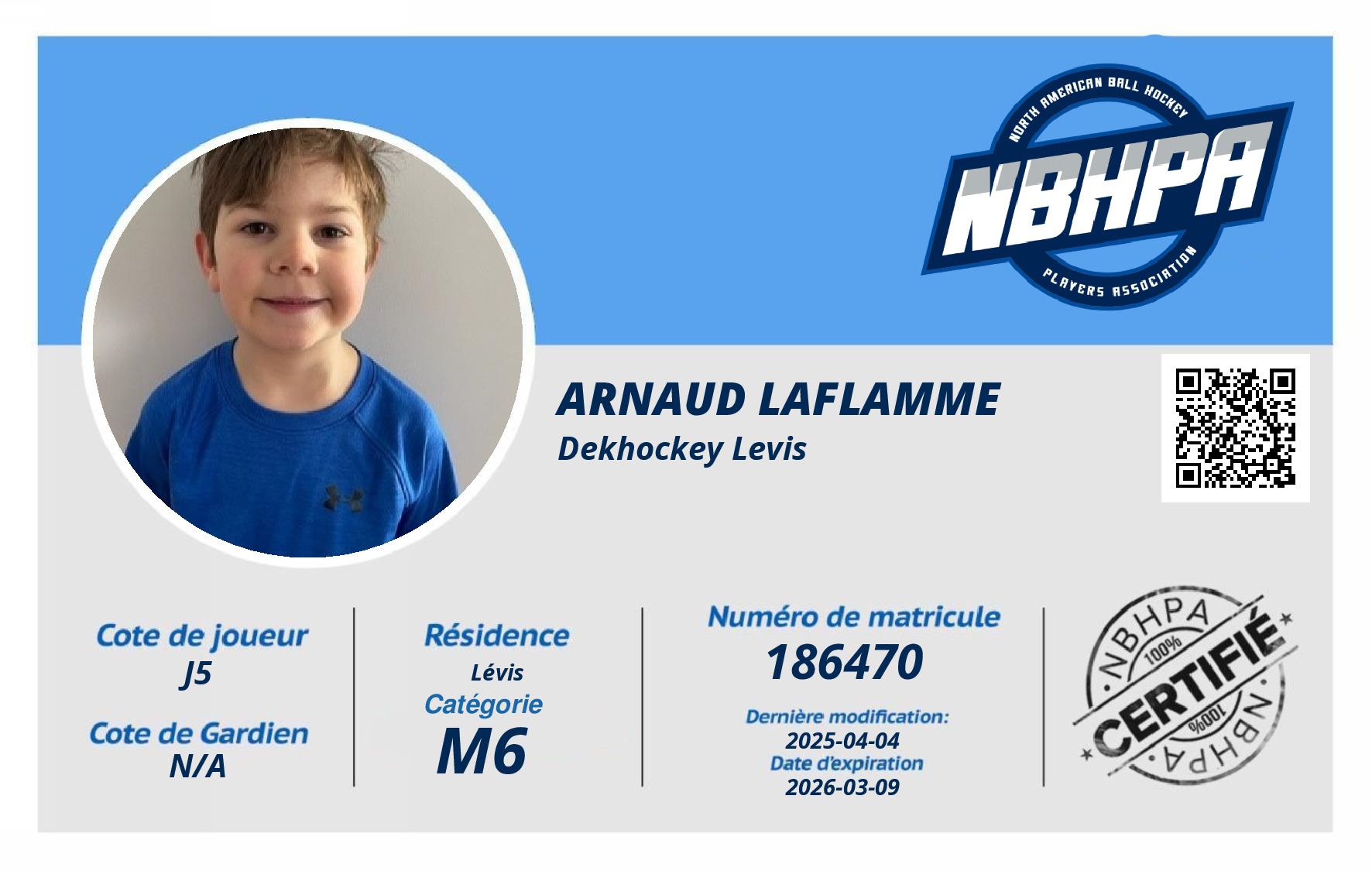 Arnaud Laflamme