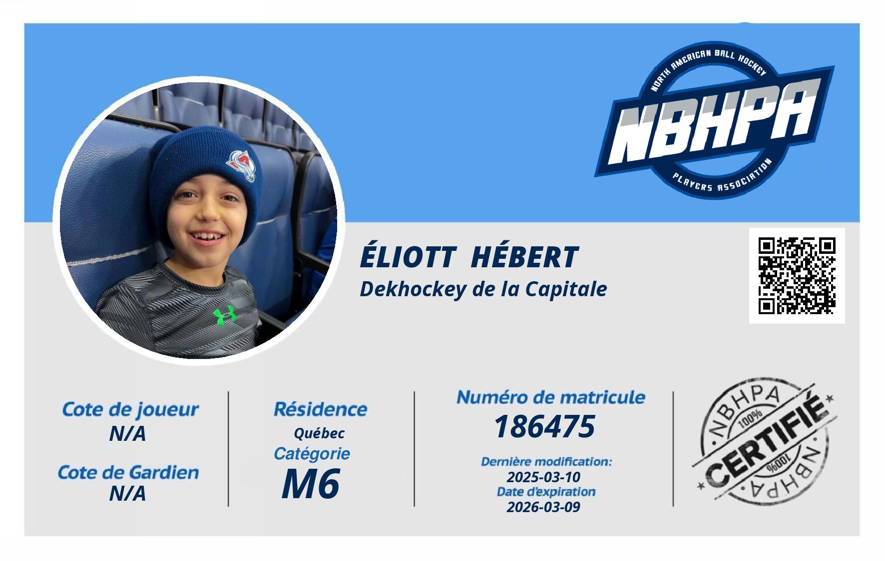 Éliott  Hébert 