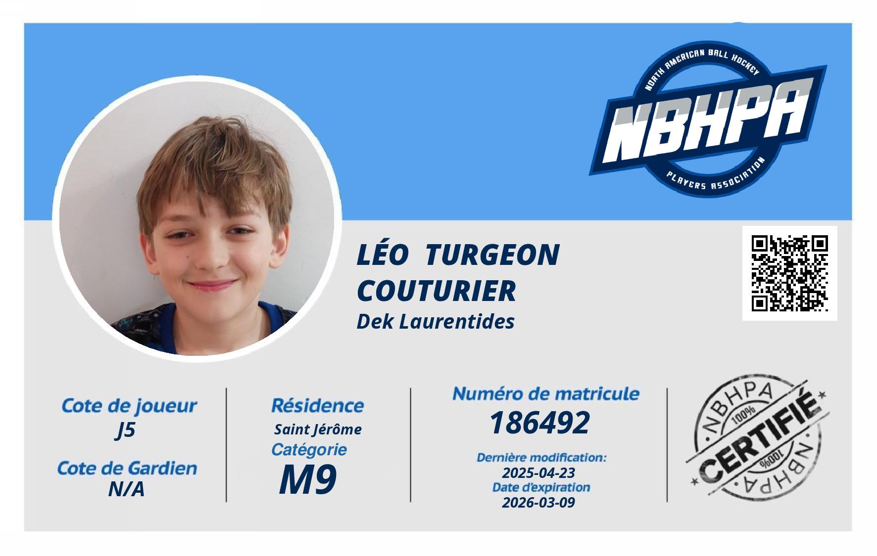 Léo  Turgeon Couturier