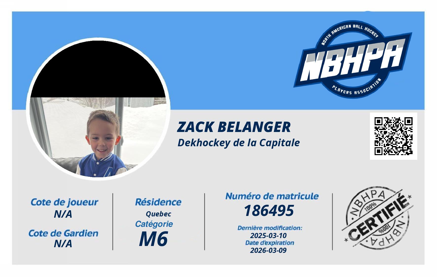 Zack Belanger