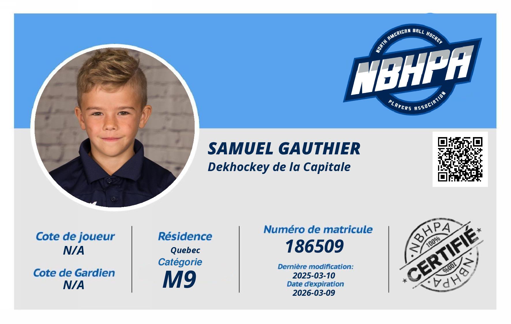 Samuel Gauthier