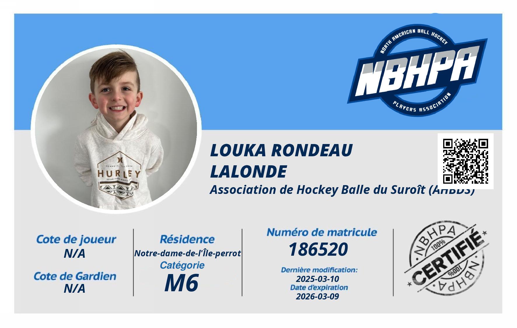 Louka Rondeau Lalonde