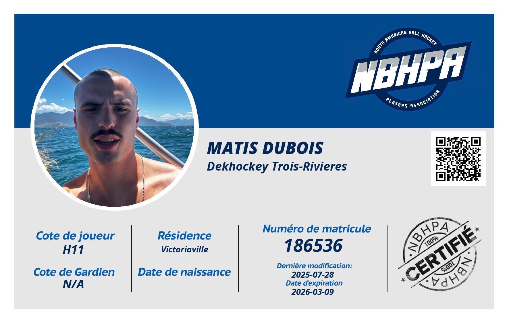 Matis Dubois