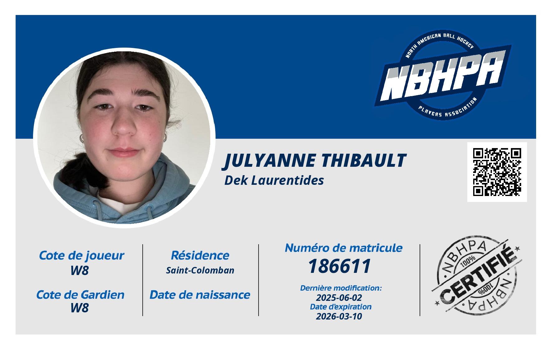 Julyanne Thibault