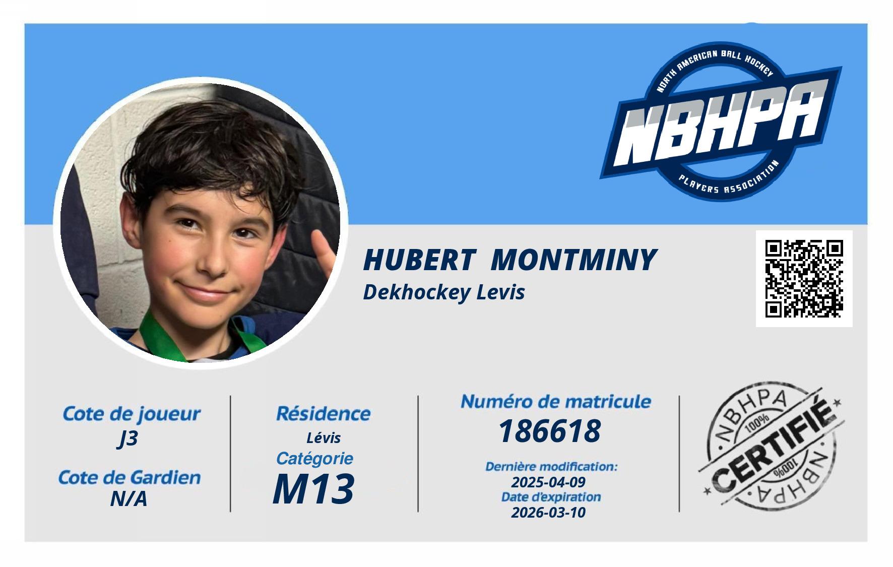 Hubert  Montminy