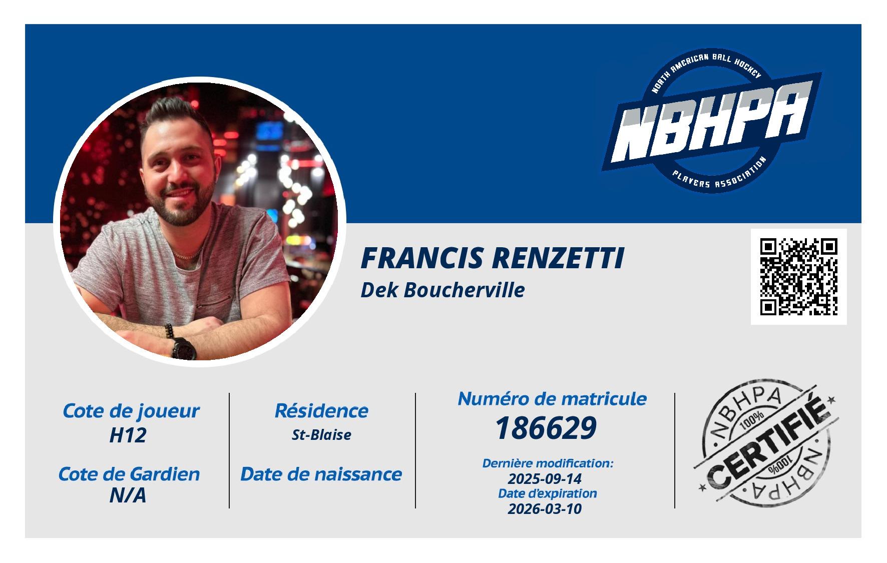 Francis Renzetti