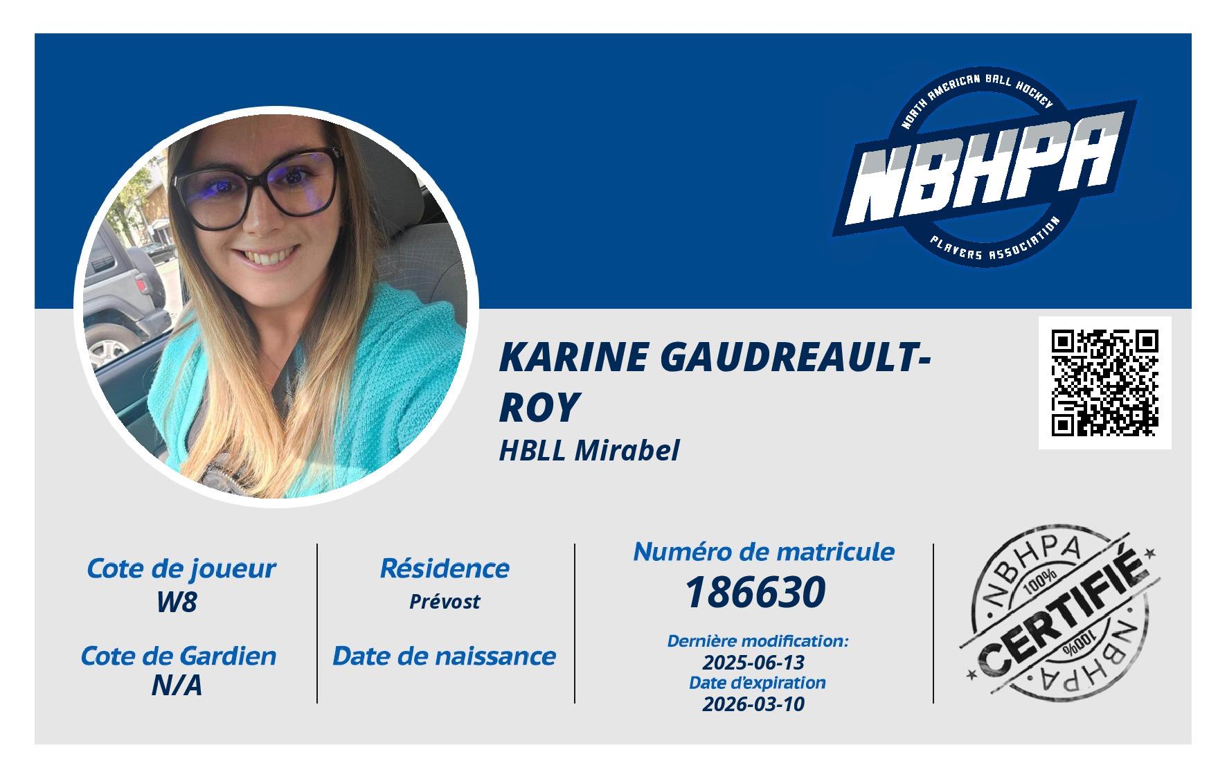 Karine Gaudreault-Roy