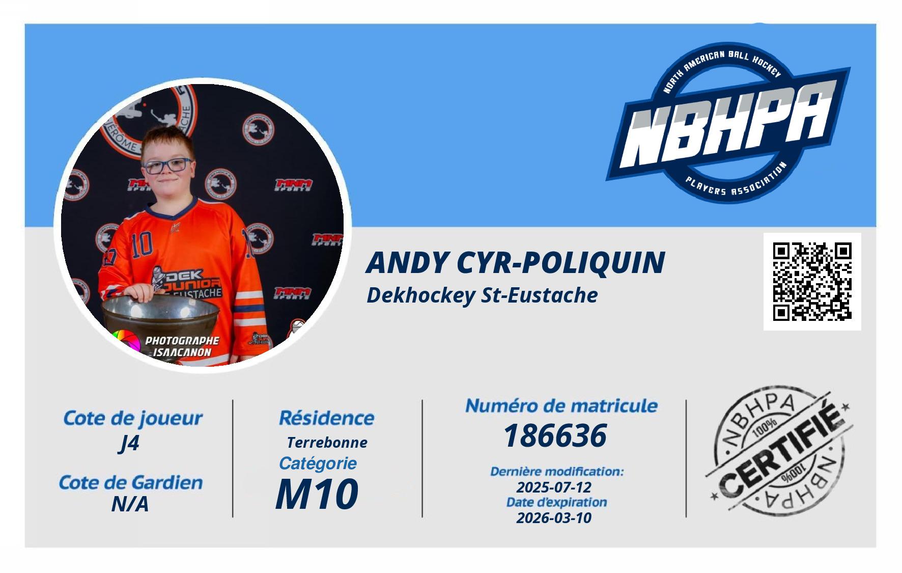 Andy Cyr-Poliquin