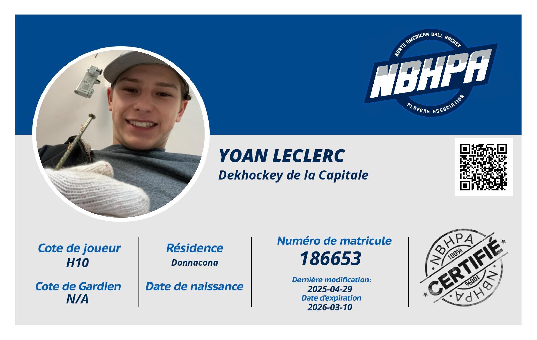 Yoan Leclerc