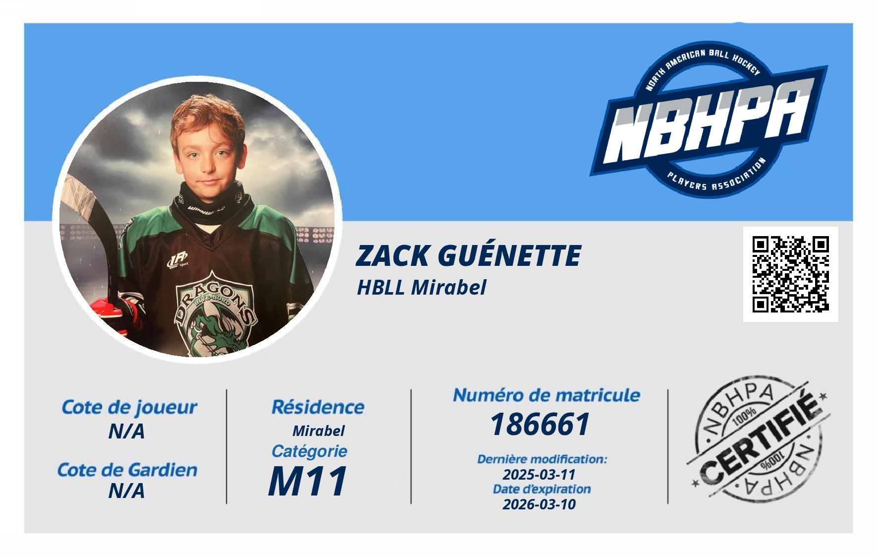 Zack Guénette 