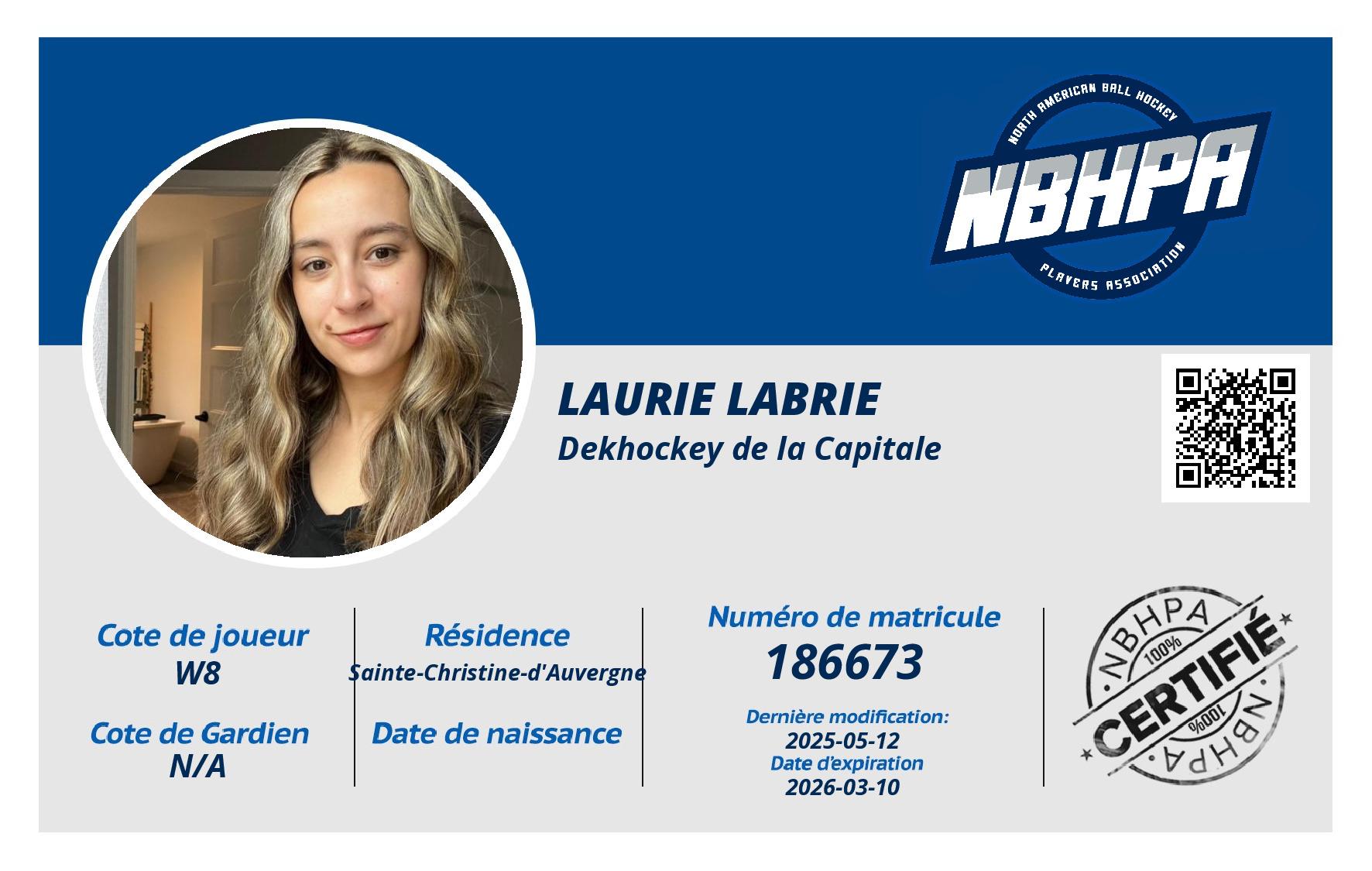 Laurie Labrie