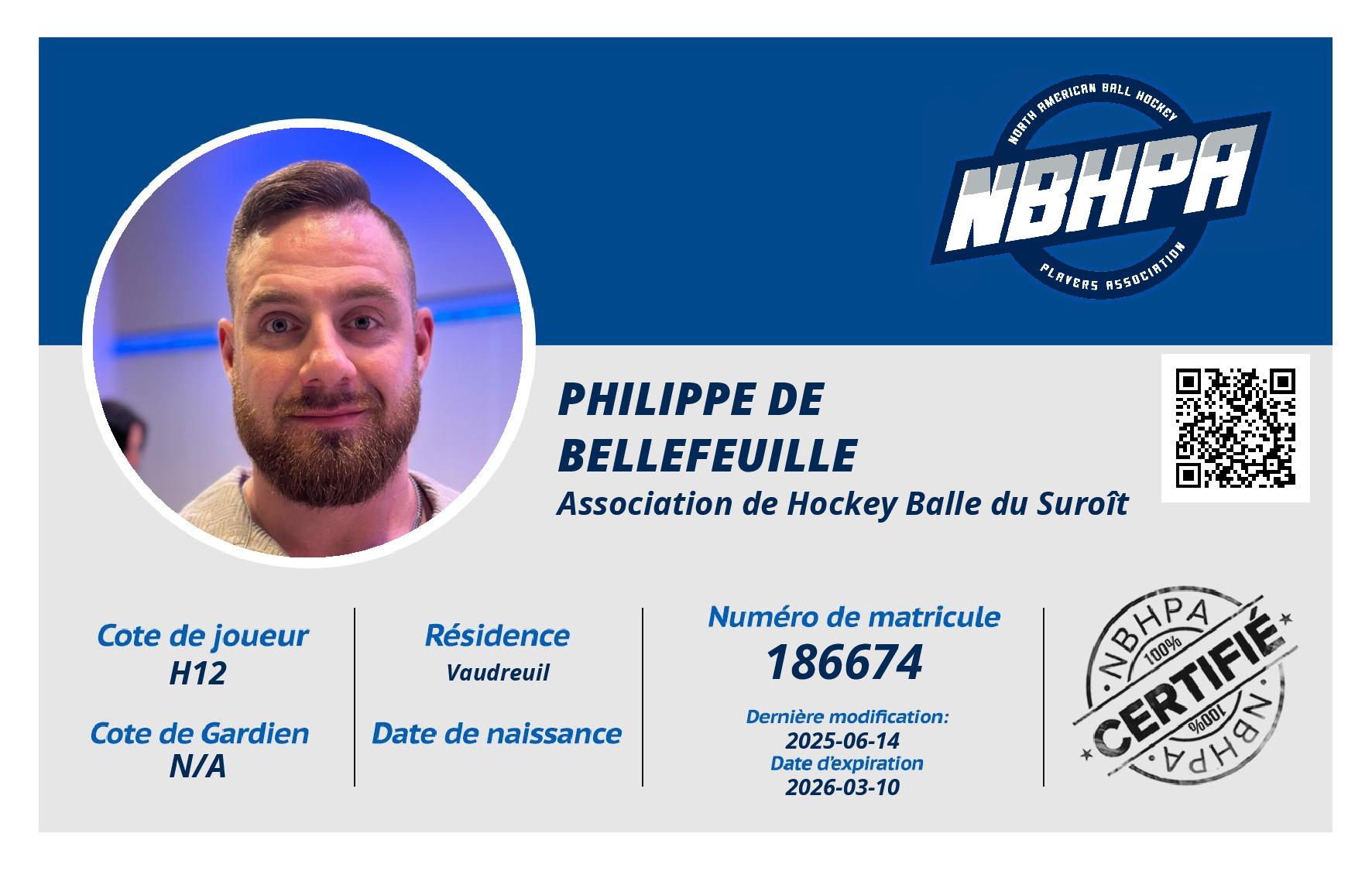 Philippe De Bellefeuille