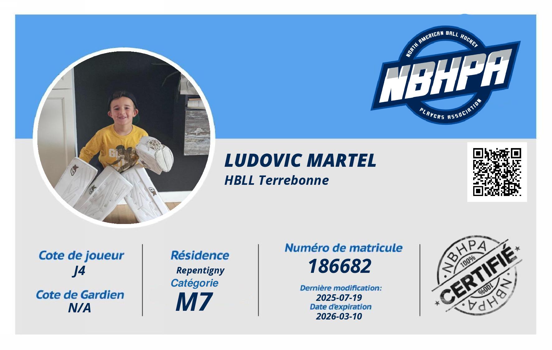 Ludovic Martel