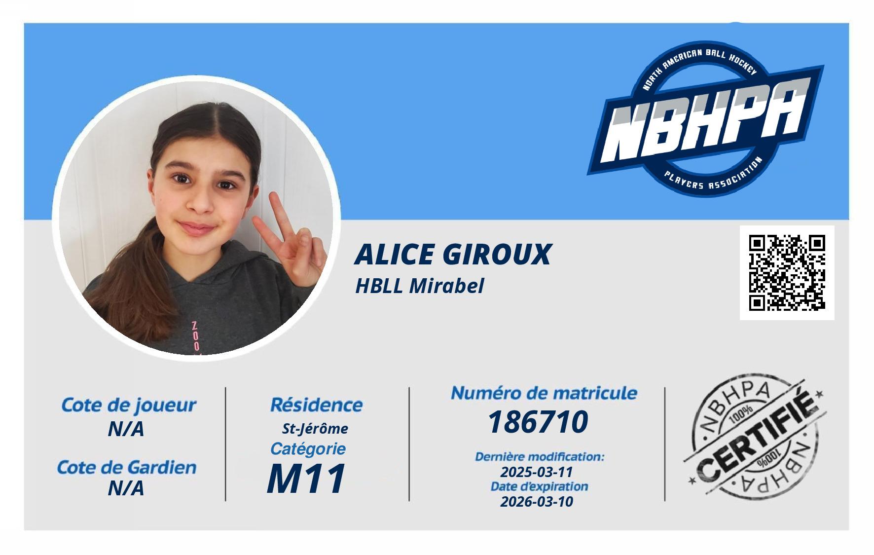 Alice Giroux