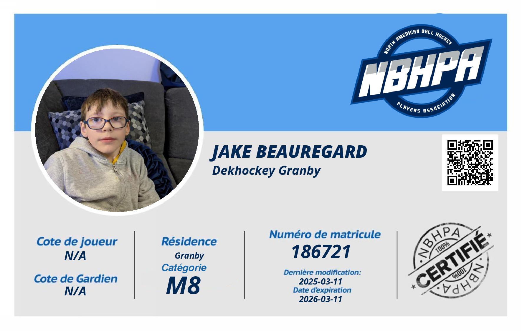 Jake Beauregard