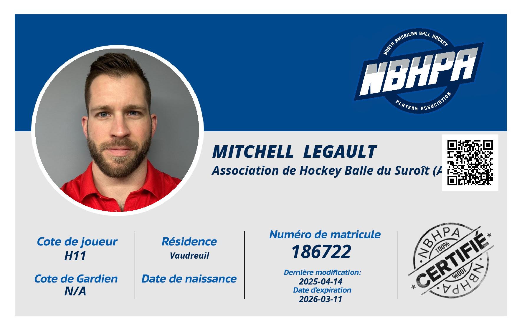 Mitchell  Legault 