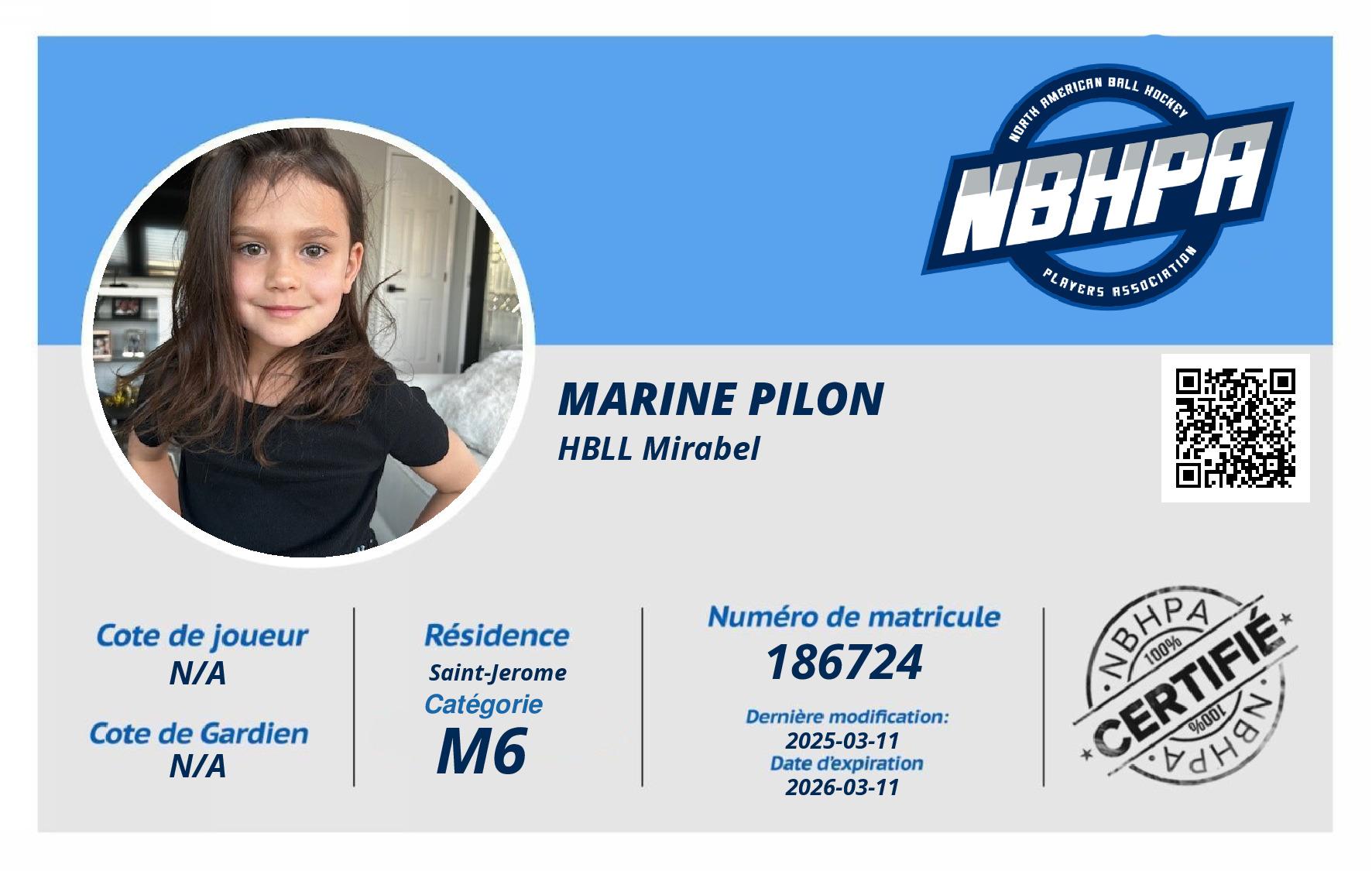 Marine Pilon