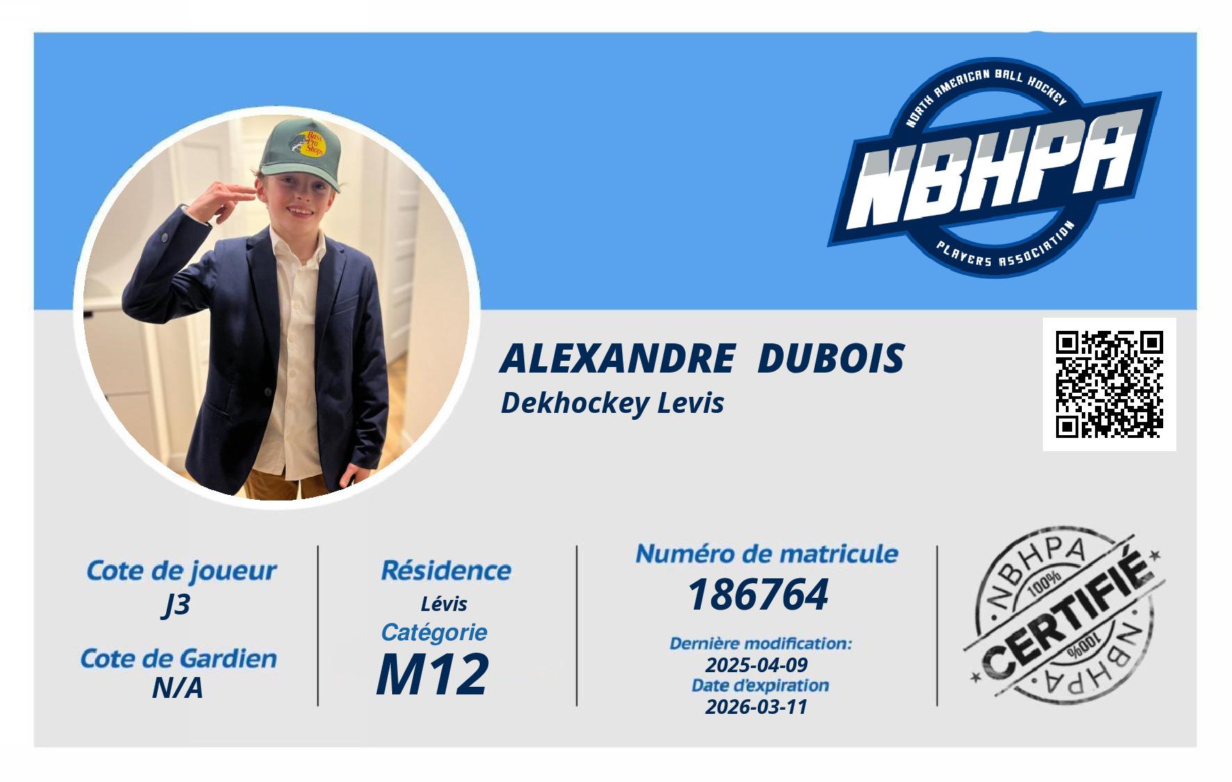 Alexandre  Dubois